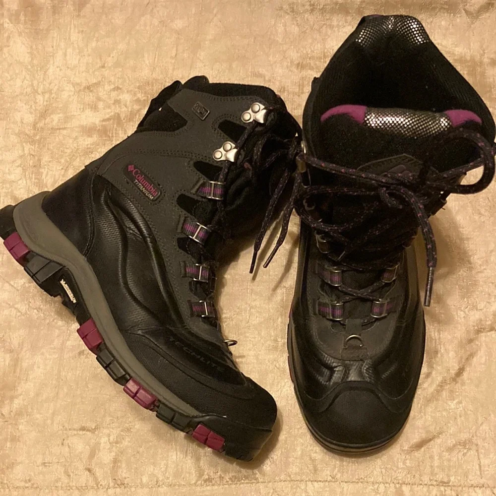 Columbia Titanium OutDry Waterproof Insulated Michelin Boots